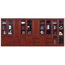 Chinesische Möbel Supply Filing Cabinet mit Glas Tür &amp; Schubladen (FOH-AM1623 &amp; 1633)